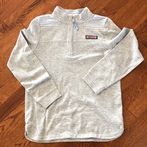 Vineyard Vines half zip pullover- L(14)